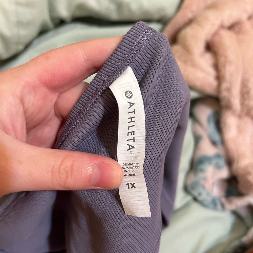 Athleta Karma ribbed twist tank top - NWT - Picture 5 of 8